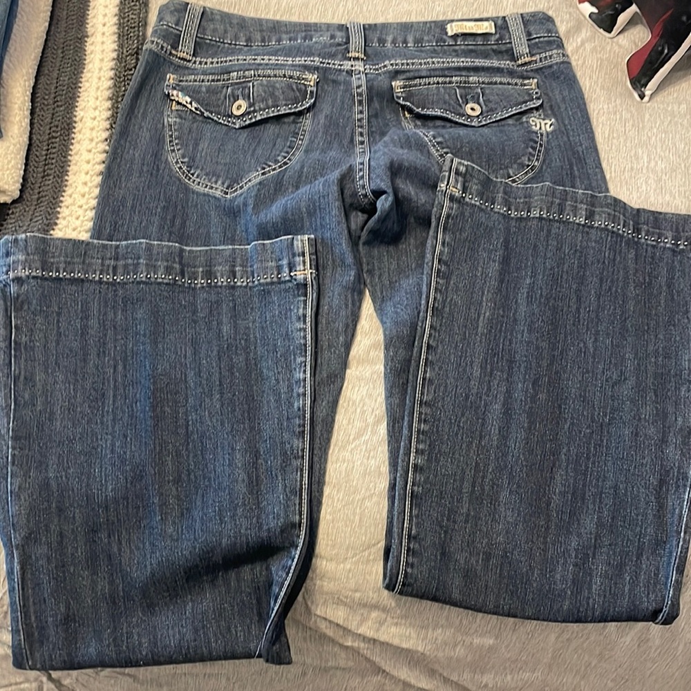 Miss me wide leg jeans